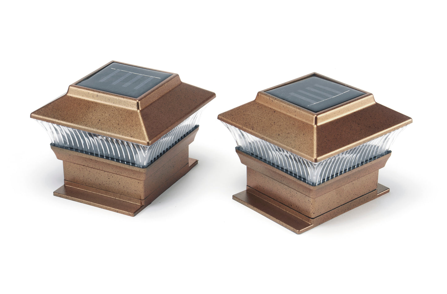 Pack of 2 Solar Post Lights