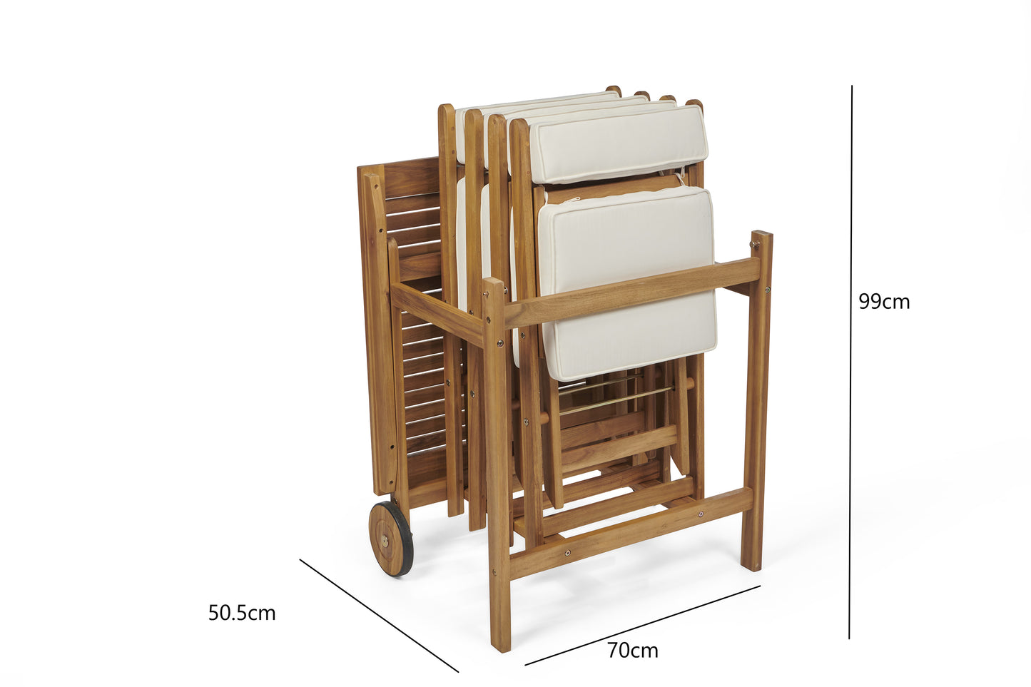 Seaford Portable Stowaway Dining Set