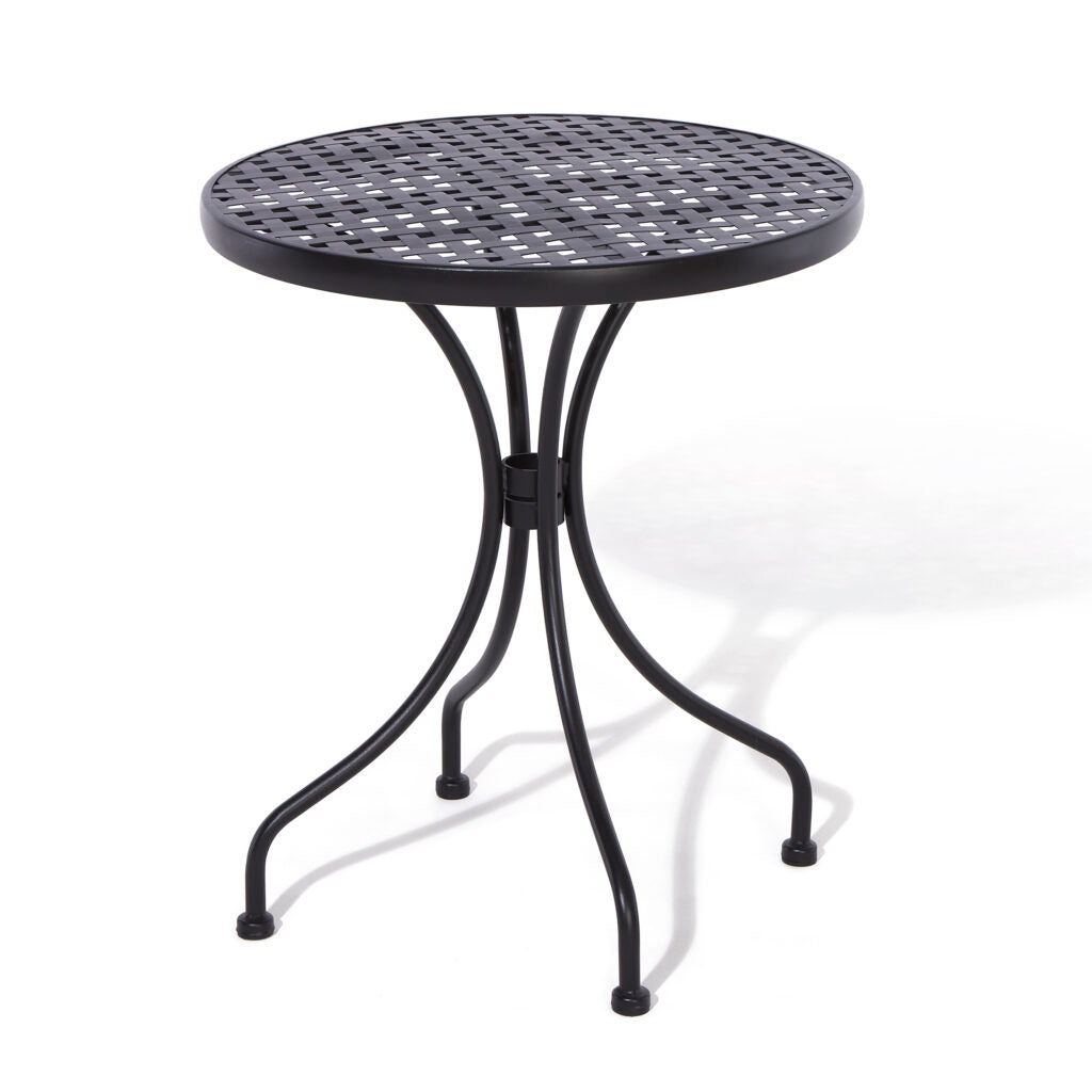 Garden Shop Online Bistro Set - Metallic Black