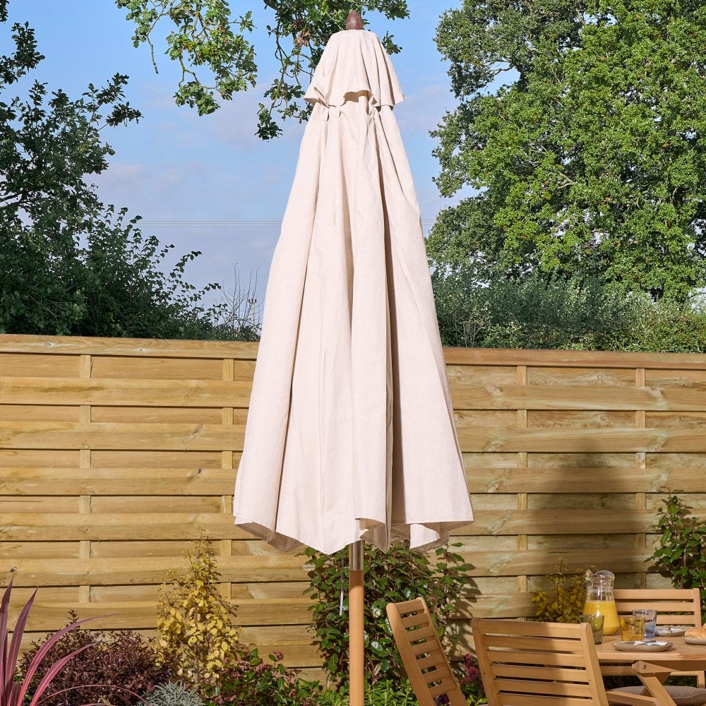 Ashdown Wooden Parasol - 2.5m