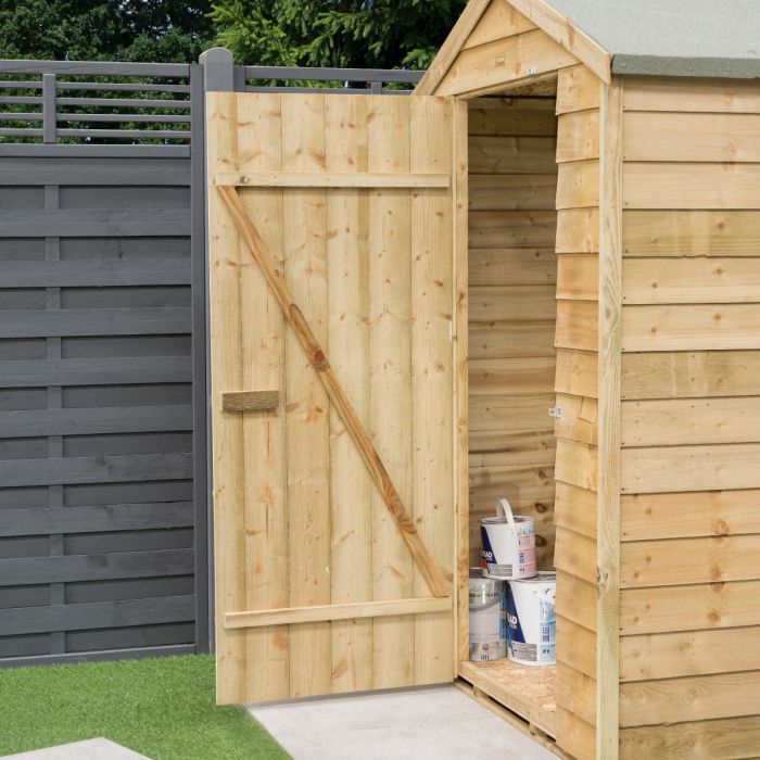Garden Shop 4 x 3 Overlap Shed