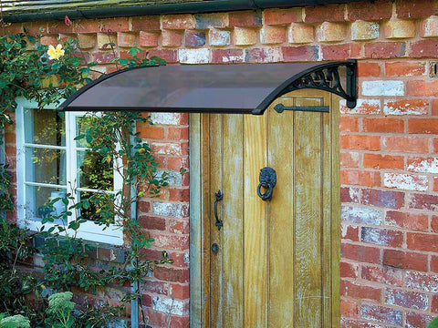 Greenhurst Black Door Canopy 1.2m - Garden Shop Online