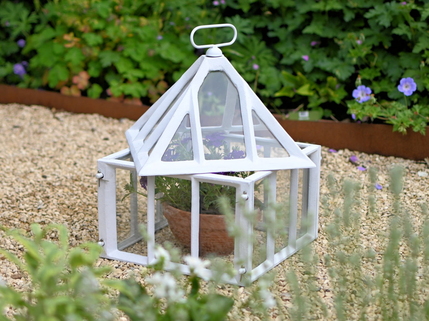 Cast Iron Garden Cloches 13''