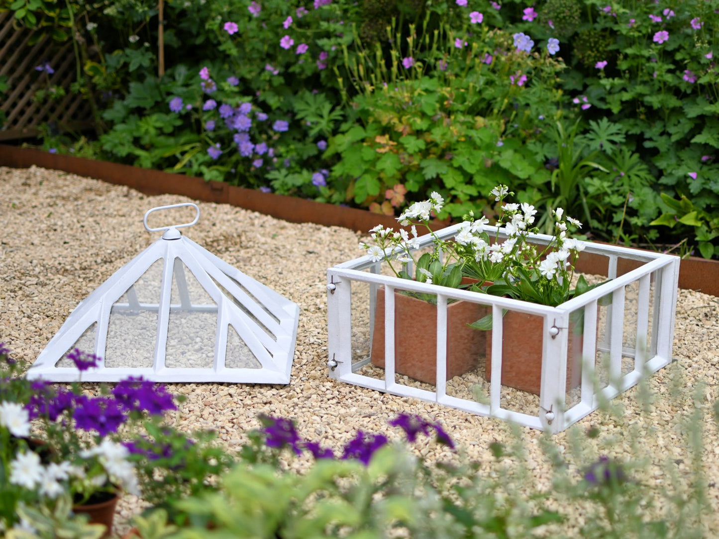 Cast Iron Garden Cloche 18''