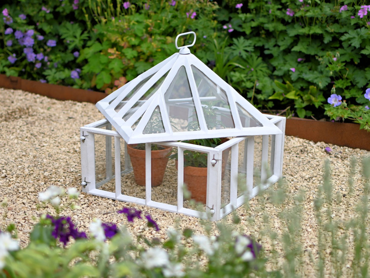 Cast Iron Garden Cloche 18''