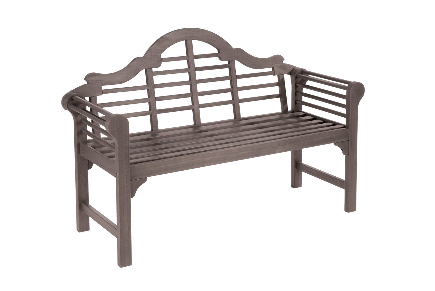 Greenhurst Lutyens Garden Bench - Woodland Grey