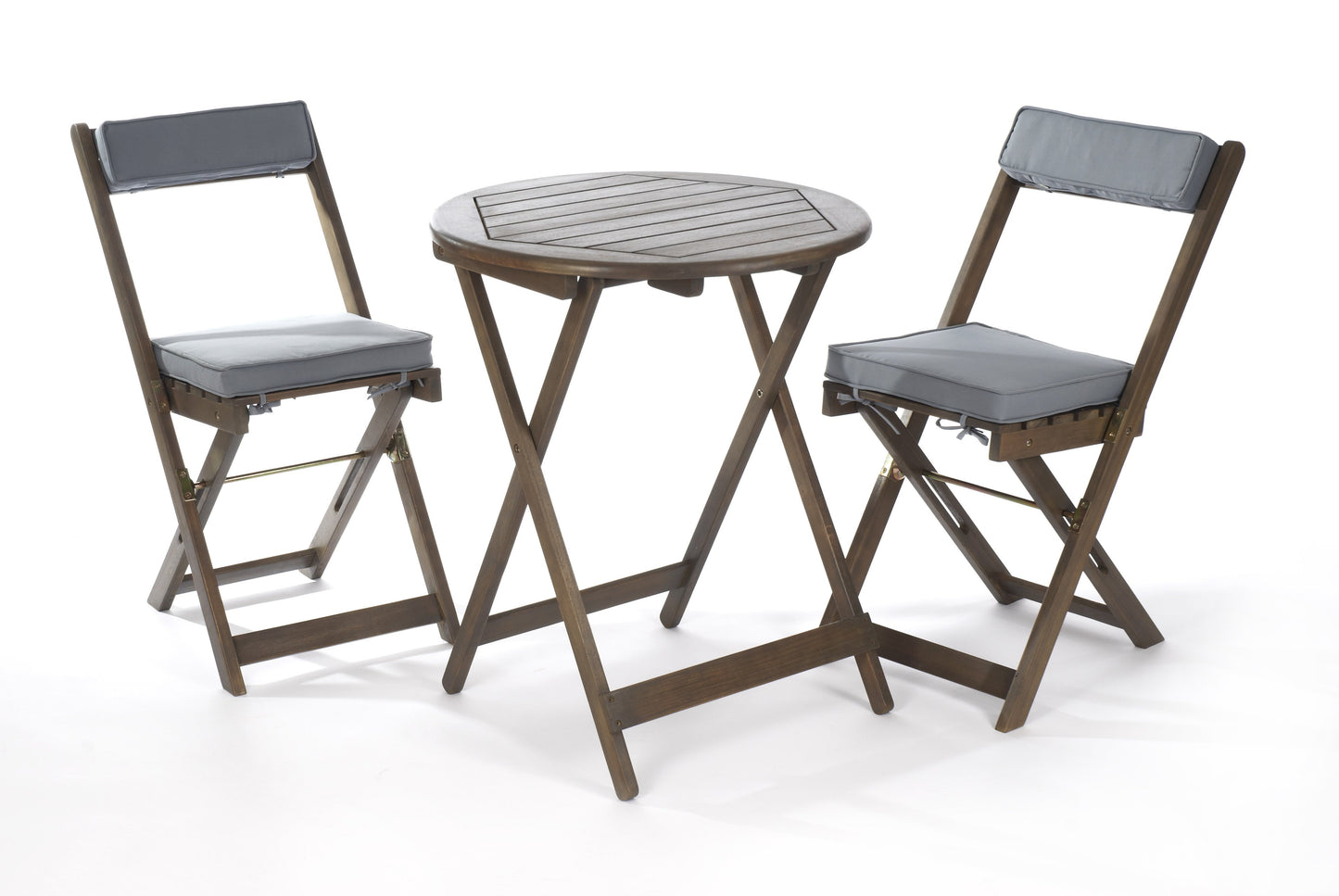 Greenhurst Raffles Bistro Set - Woodland Grey