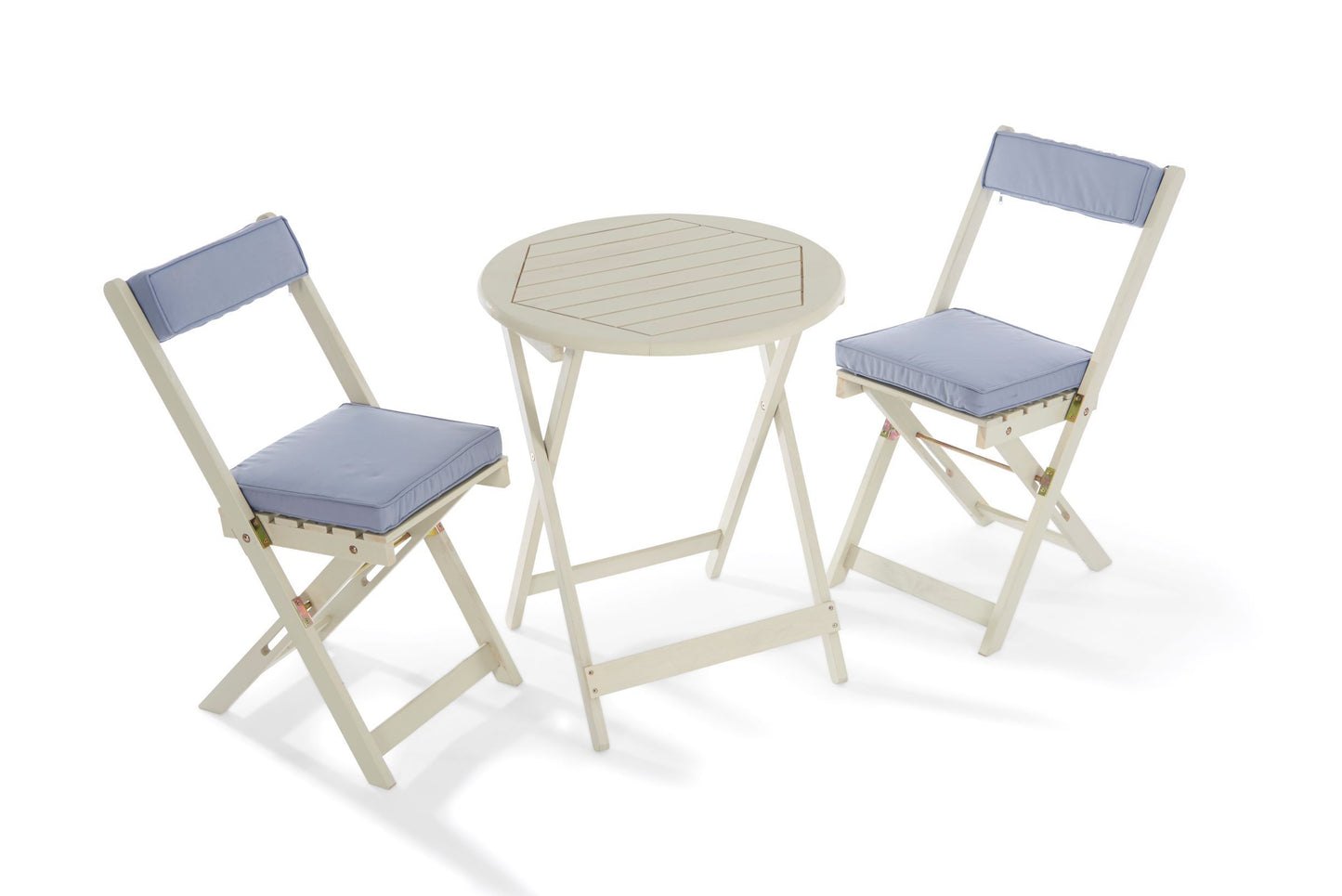 Greenhurst Raffles Bistro Set - Forest White