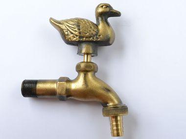 Duck Ornamental Brass Garden Tap - Garden Shop Online UK Online Garden Centre
 - 4