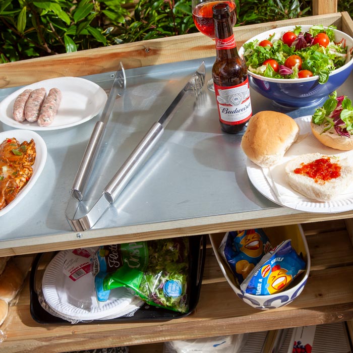 Rustic Barbecue Servery