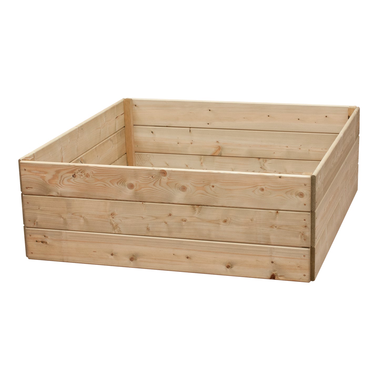 Square Raised Bed 45cm High, 120 x 120cm