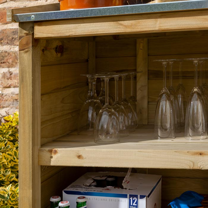 Rustic Garden Mini Bar