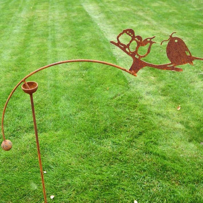 Birds Feeding Wind Rocker