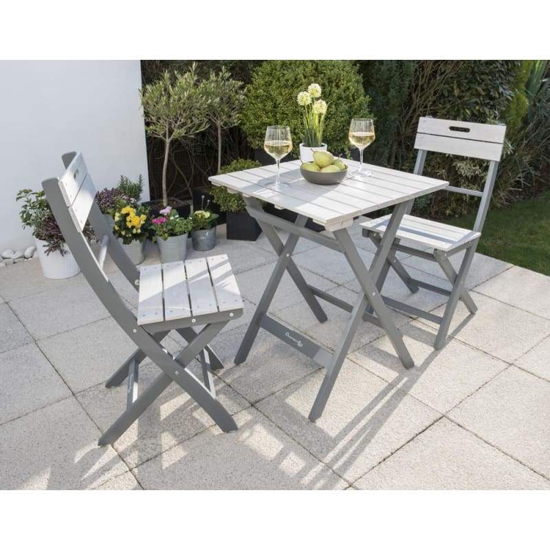 Light grey deals bistro set