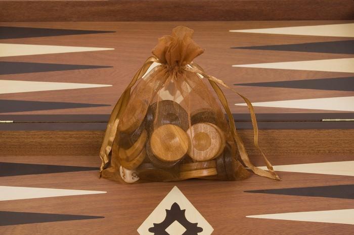 Mahogany Backgammon Set - Garden Shop Online UK Online Garden Centre