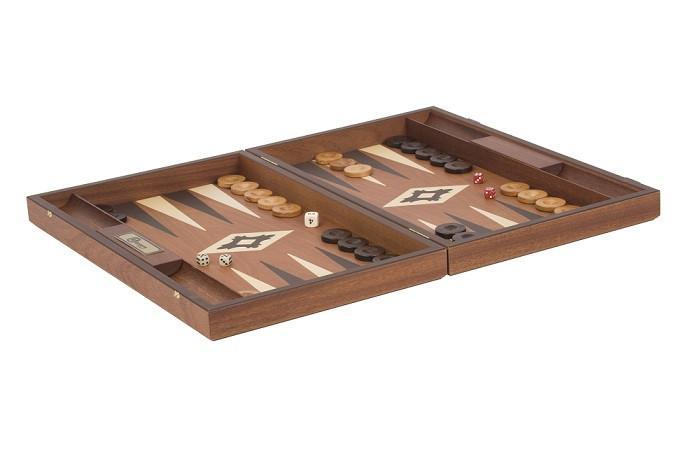Mahogany Backgammon Set - Garden Shop Online UK Online Garden Centre