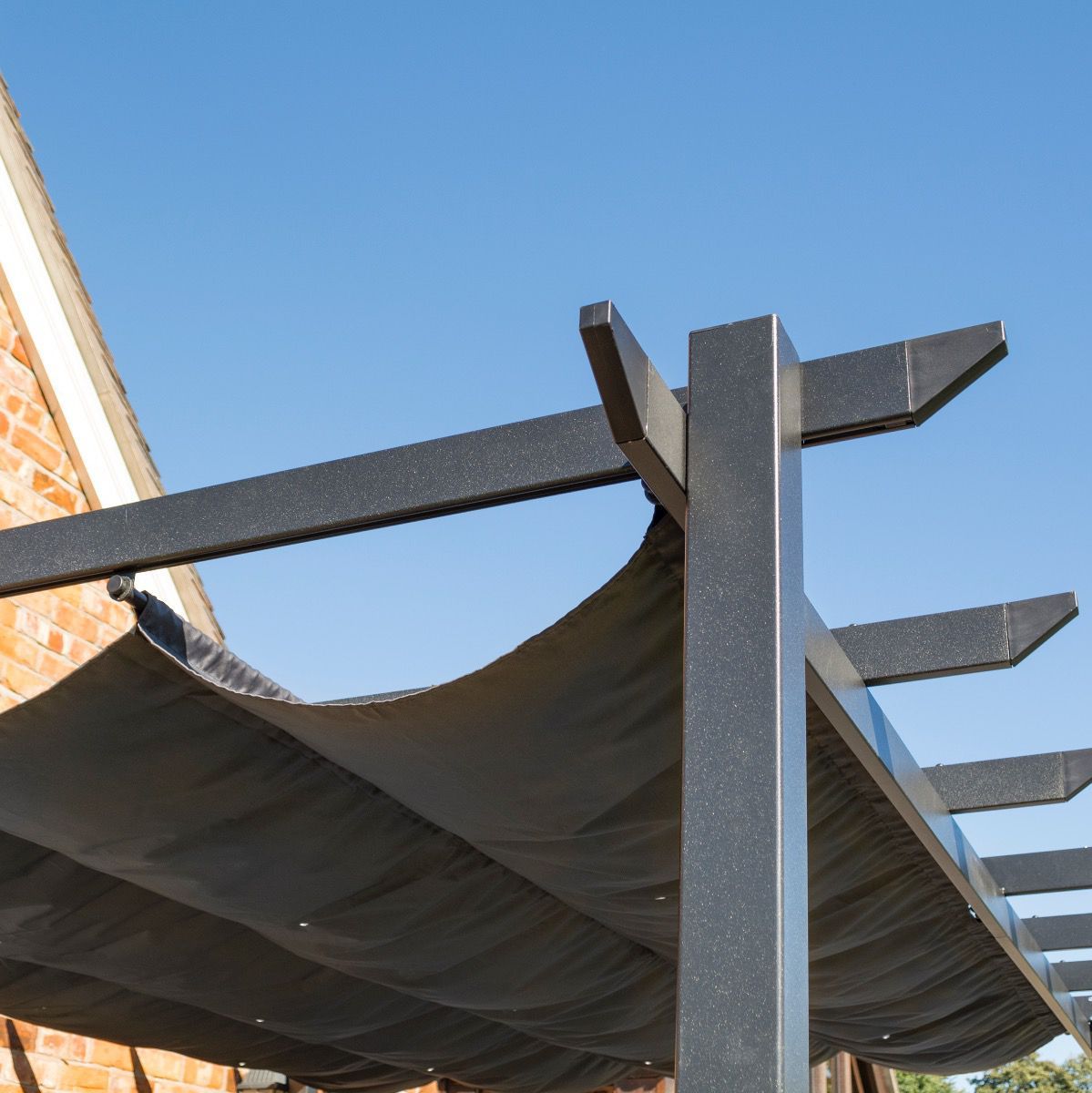 Rowlinson Venetian Canopy 4x3 Grey