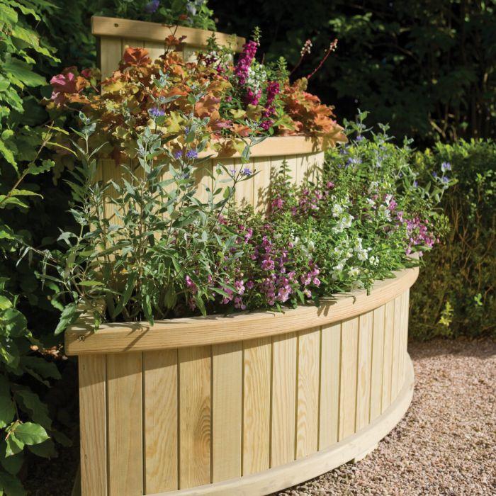 Rowlinson Marberry Corner Cascade Planter