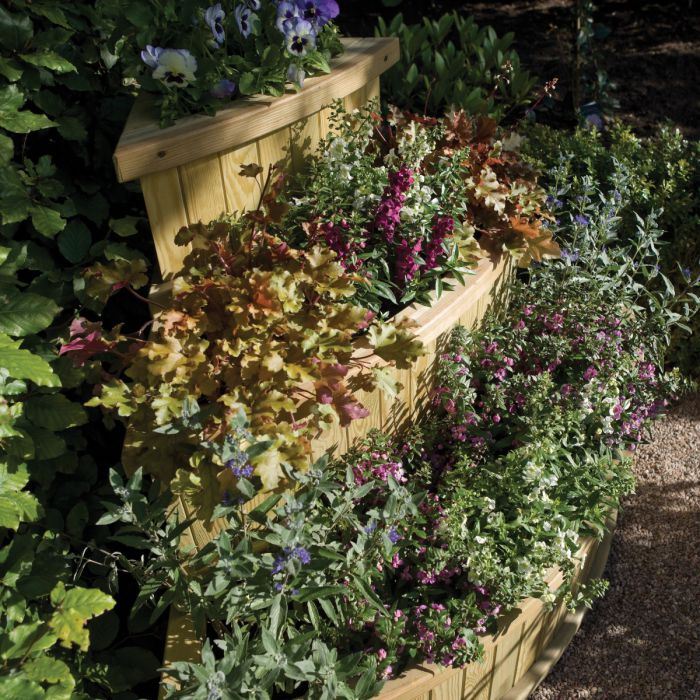 Rowlinson Marberry Corner Cascade Planter