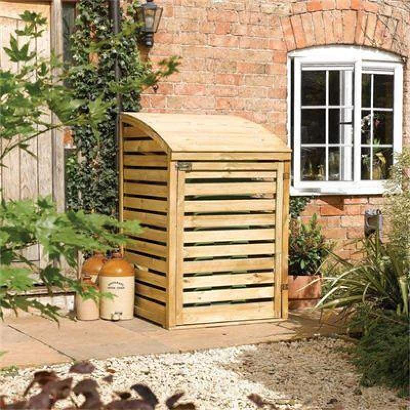 Rowlinson Single Wheelie Bin Store - Wheelie Bin Stores