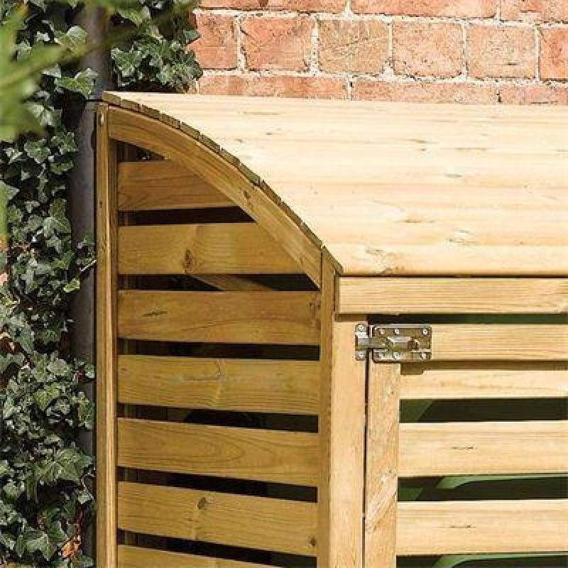 Rowlinson Single Wheelie Bin Store - Wheelie Bin Stores