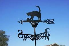 Cat & Ball Weathervane - Garden Shop Online UK Online Garden Centre