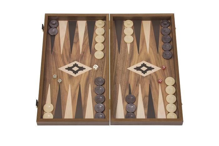 Walnut Backgammon Set - Garden Shop Online UK Online Garden Centre