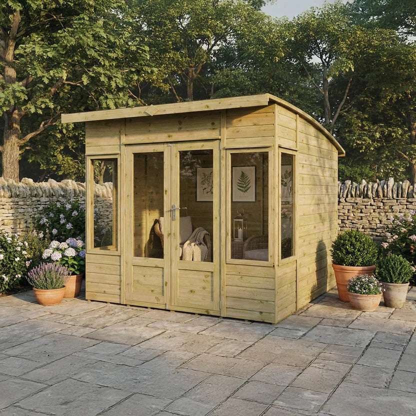 Helios Summer House 8 X 8 - Garden Shop Online