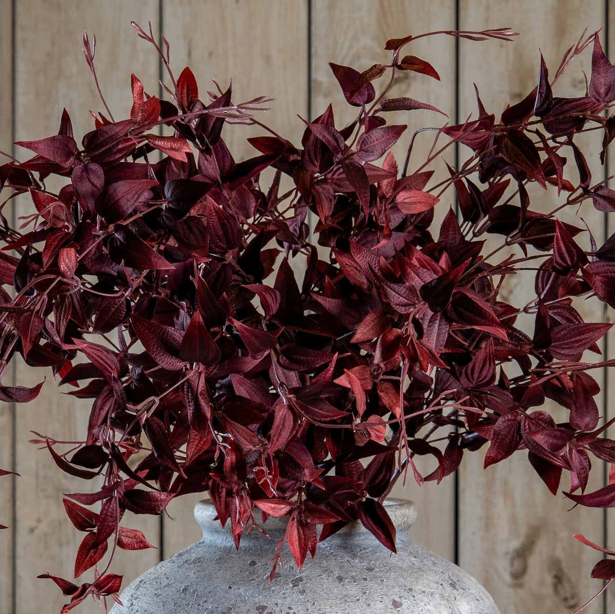 Ornamental Burgundy Leaf artificial stem