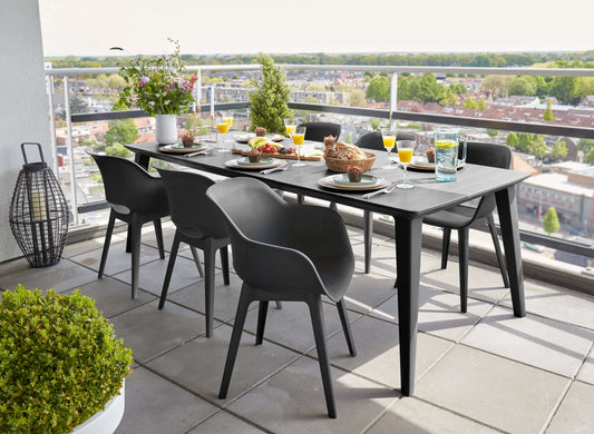 Lima Table with Akola Chairs - Garden Shop Online