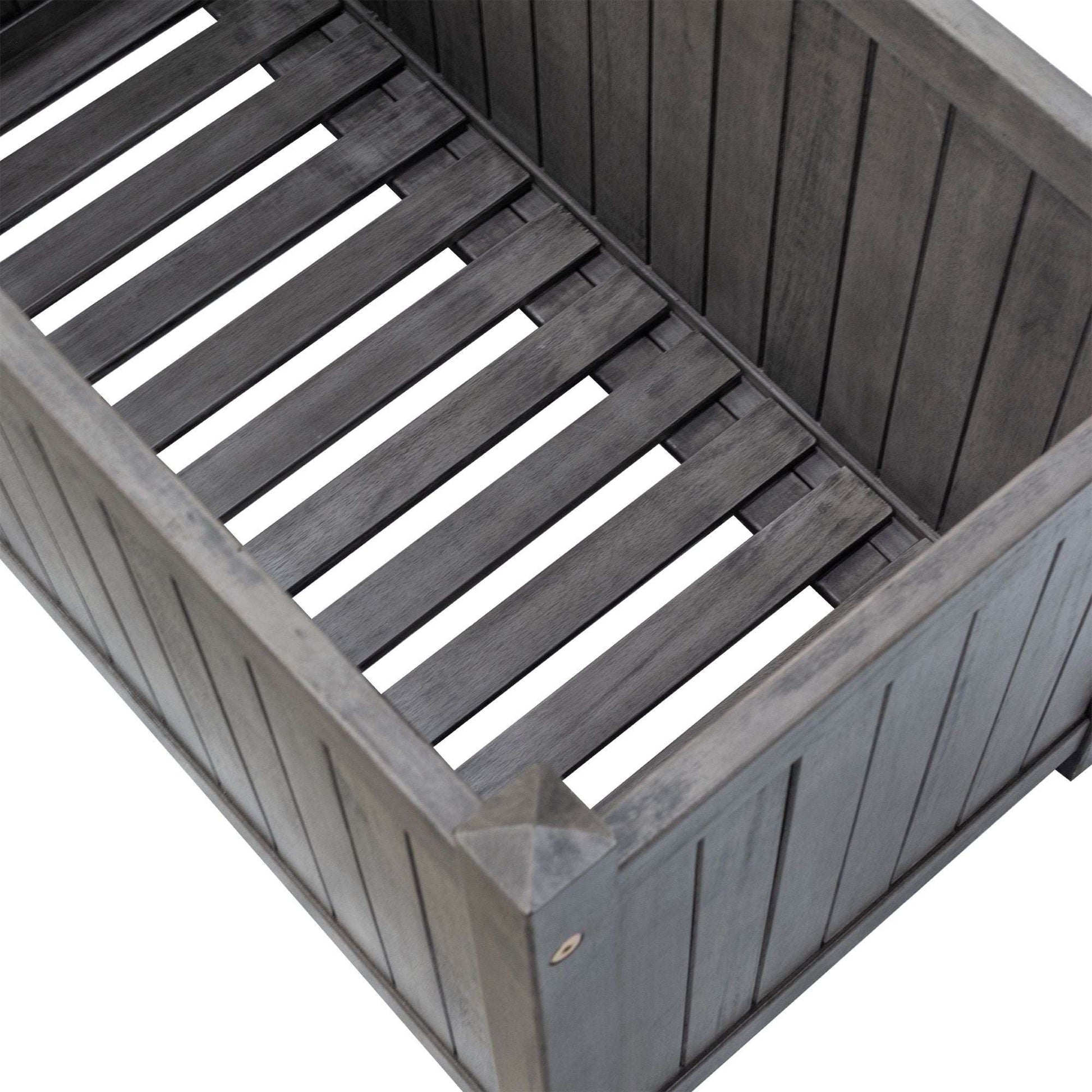 Rowlinson Alderley Rectangular Planter - Garden Shop Online