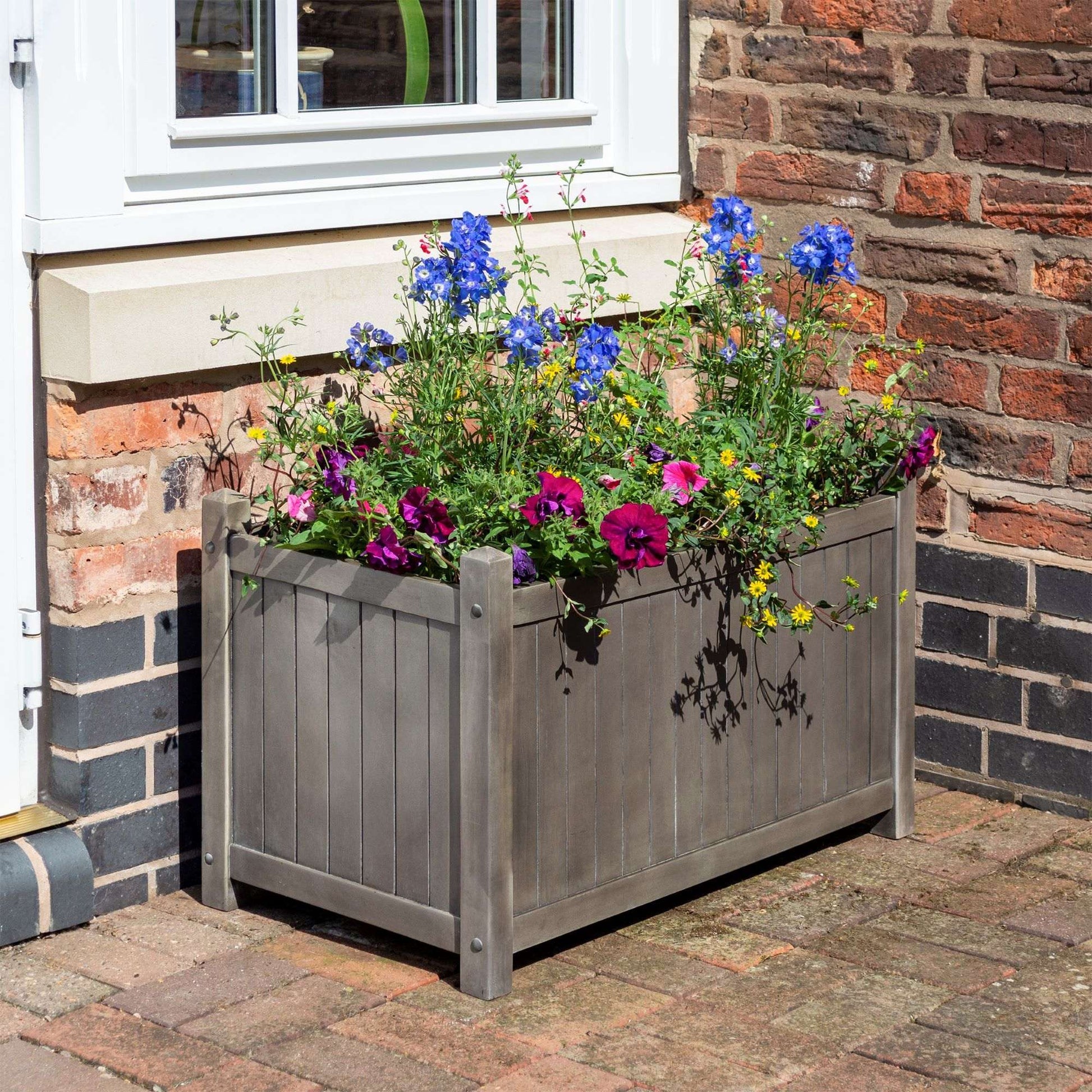 Rowlinson Alderley Rectangular Planter - Garden Shop Online