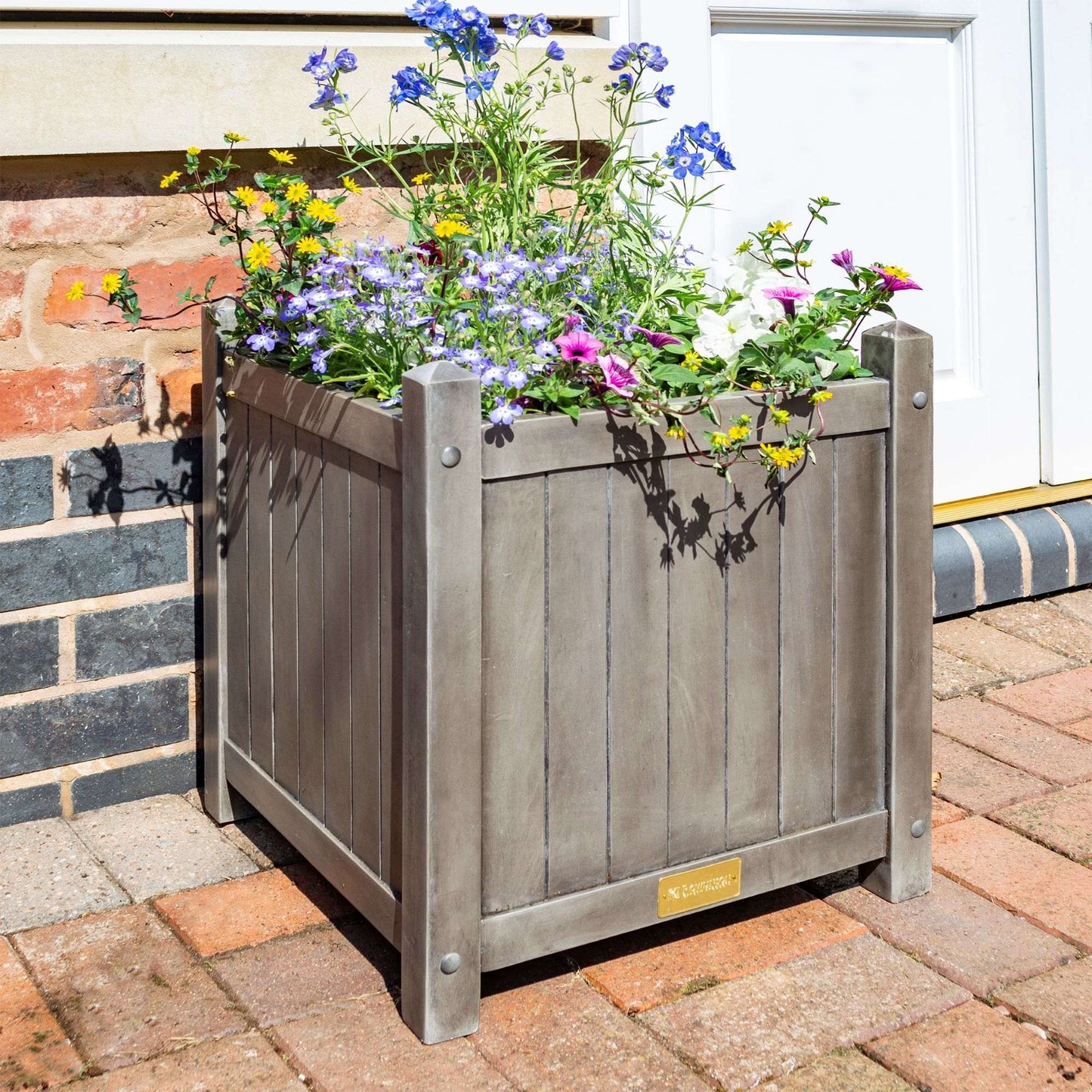 Rowlinson Alderley Square Planter - Garden Shop Online
