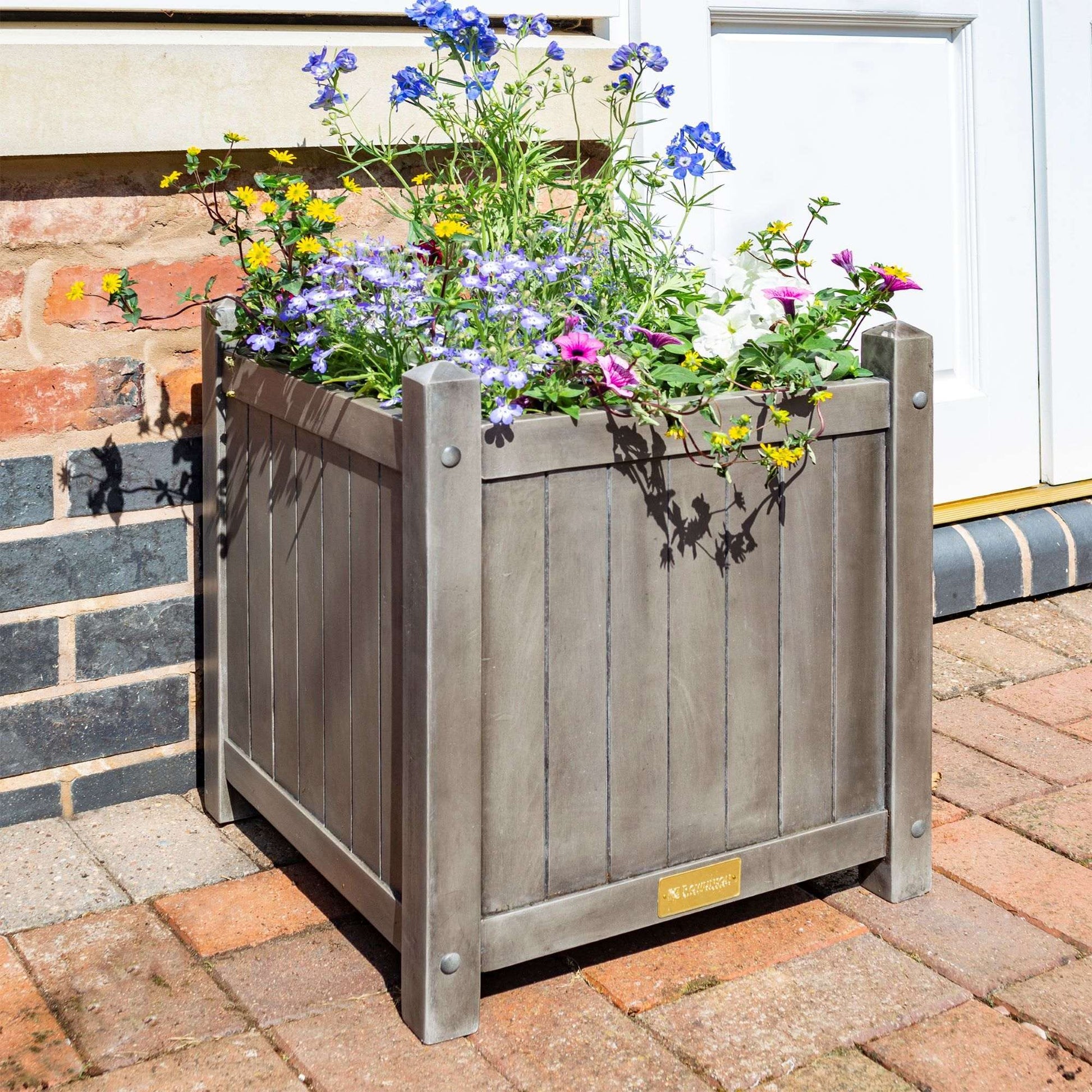 Rowlinson Alderley Square Planter - Garden Shop Online