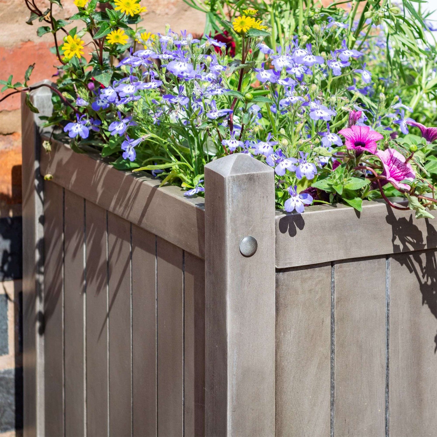 Rowlinson Alderley Square Planter - Garden Shop Online