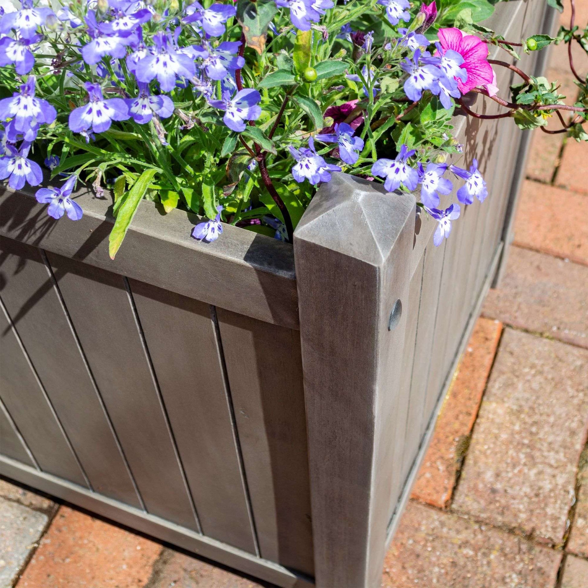 Rowlinson Alderley Square Planter - Garden Shop Online
