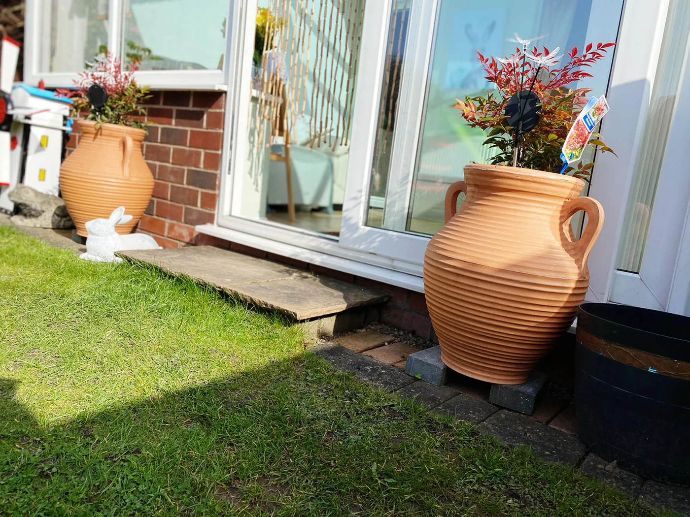 Athenian Terracotta Style Vase Planter - Garden Shop Online
