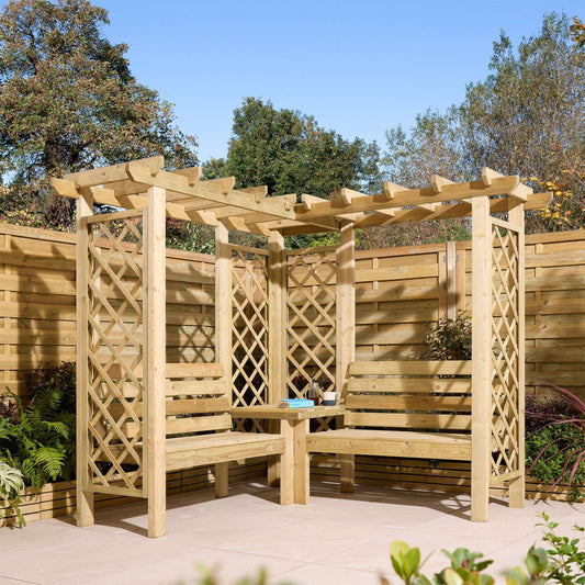 Richmond Corner Arbour - Garden Shop Online