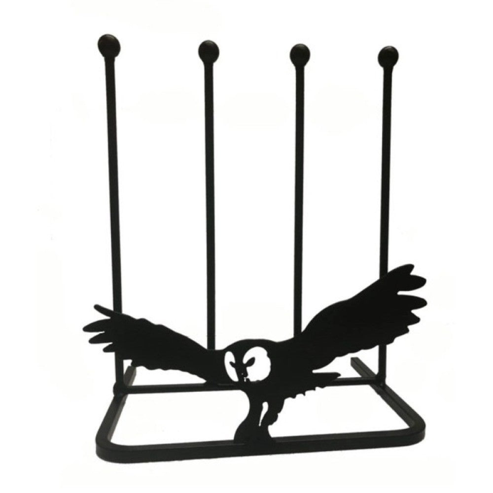 Poppy Forge Owl 2 Pair Boot Rack