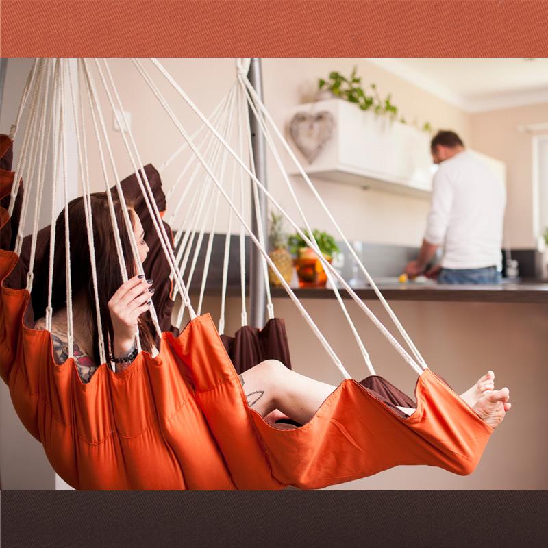 California Terracotta Hanging Chair - Amazonas Online UK
