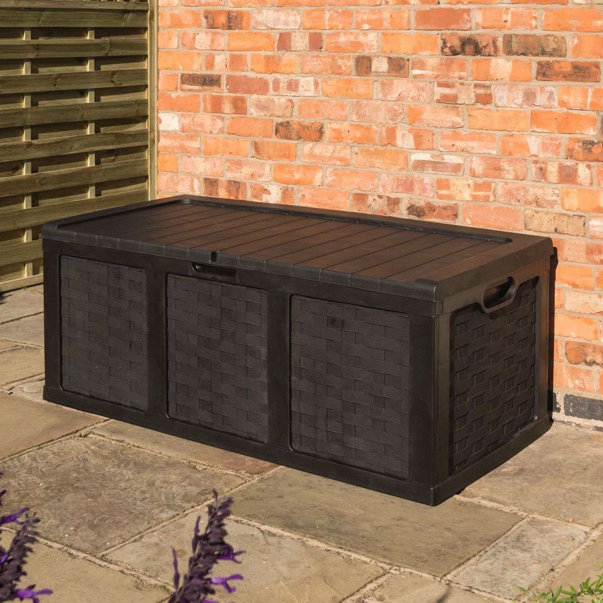 Rowlinson Graphite Cushion Box - Garden Shop Online
