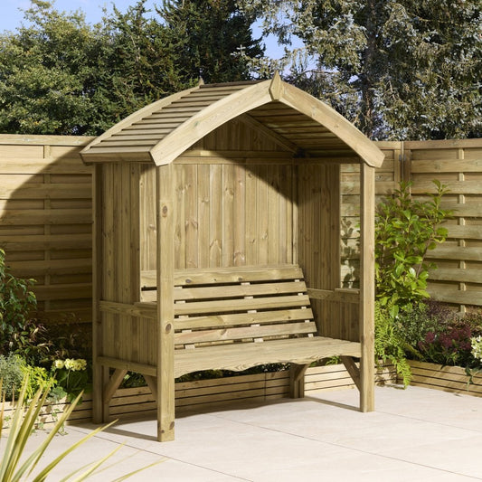 Harrogate 3 Seat Arbour - Garden Shop Online
