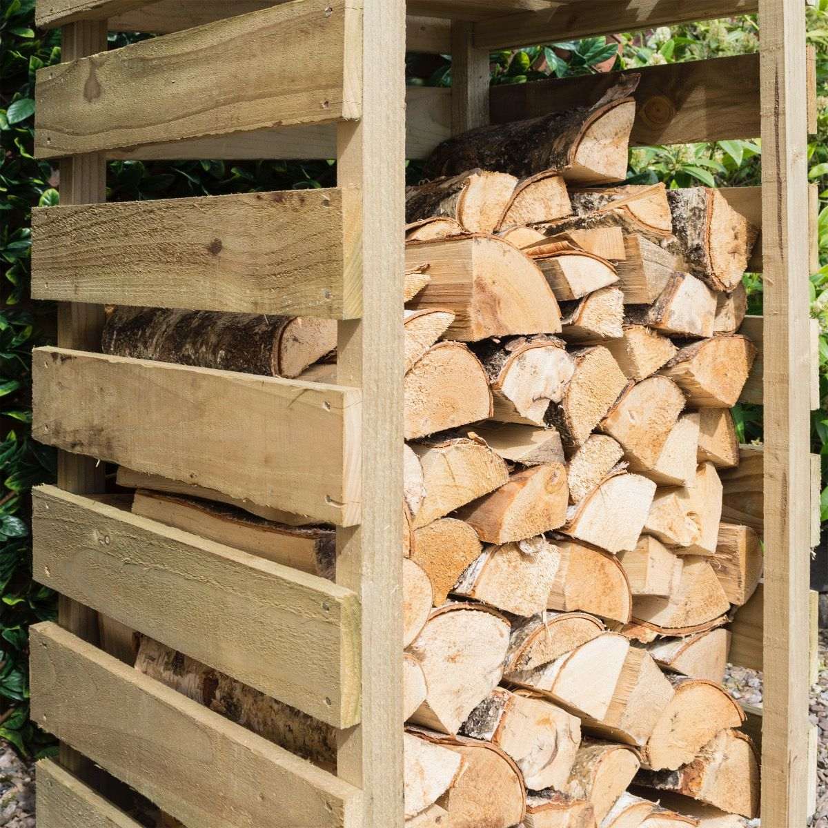 Narrow Log Store - Garden Shop Online