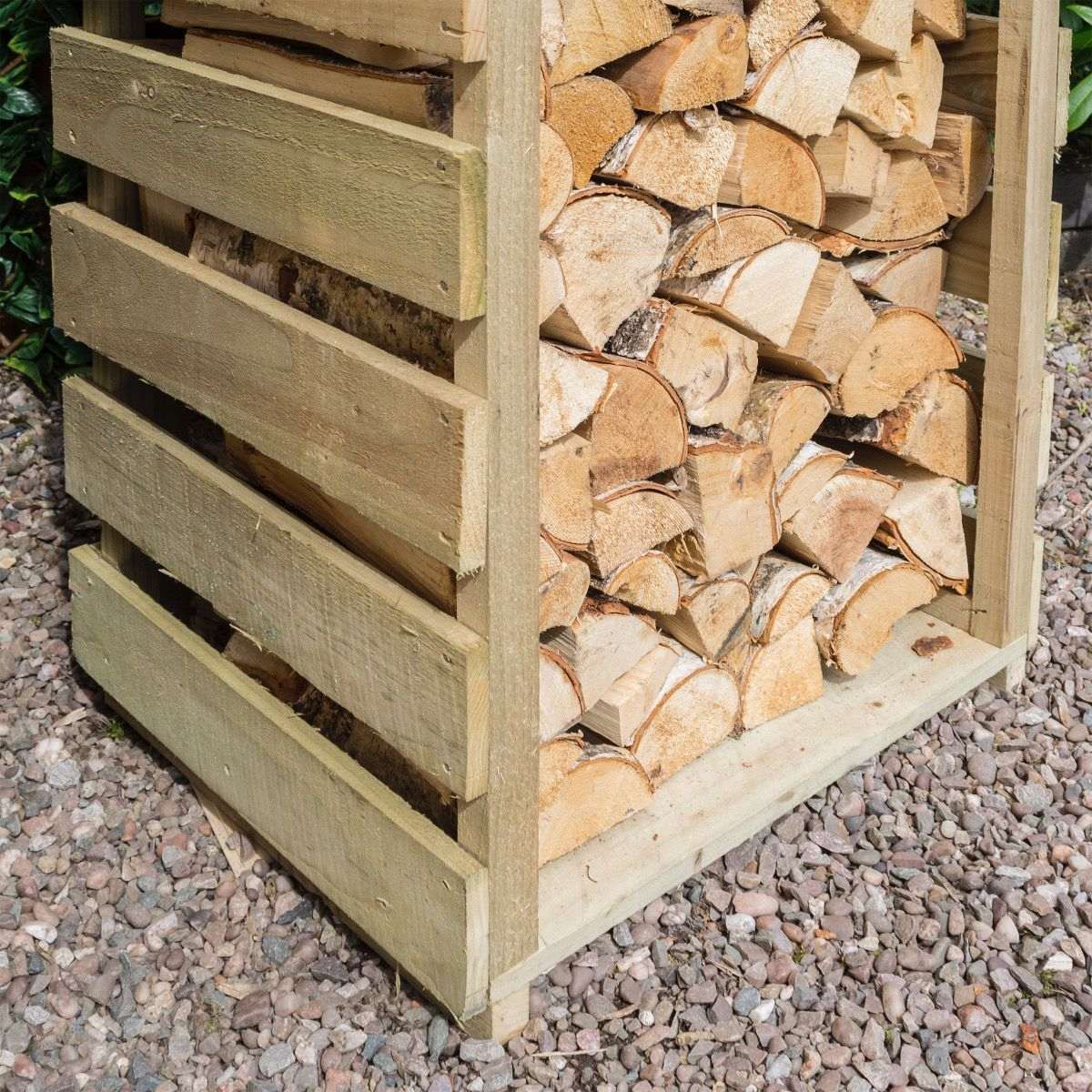 Narrow Log Store - Garden Shop Online