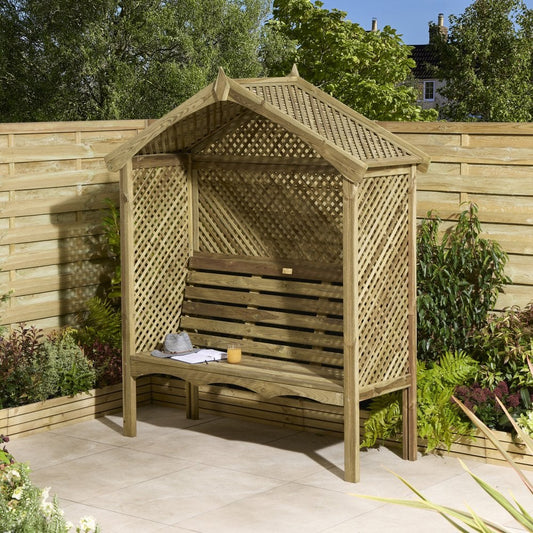 Marrakesh 3 Seat Arbour - Garden Shop Online