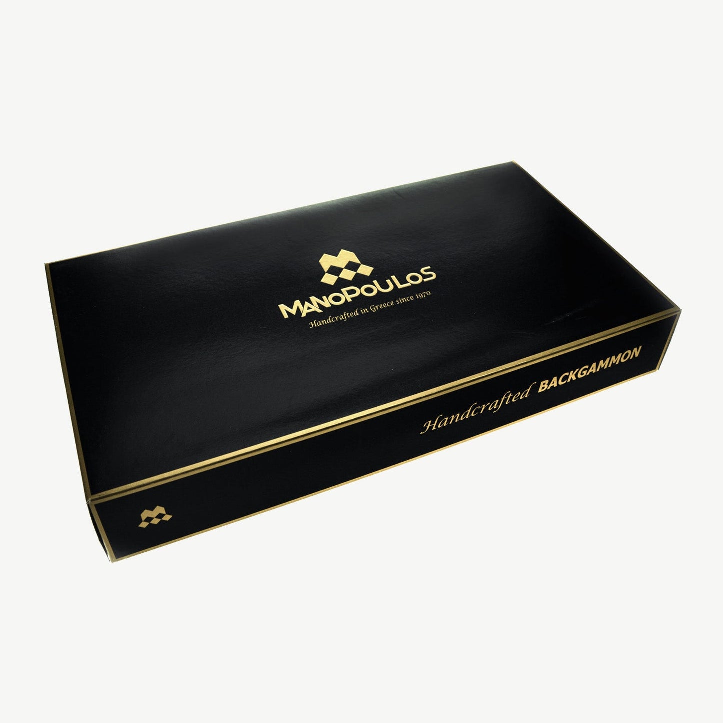 Manopoulos Californian Walnut Burl Luxury Backgammon Set - Garden Shop Online