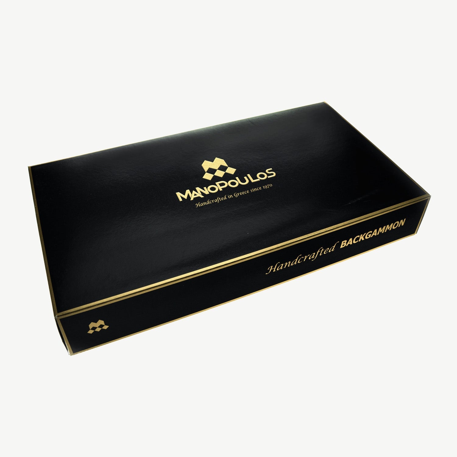 Manopoulos Californian Walnut Burl Luxury Backgammon Set - Garden Shop Online