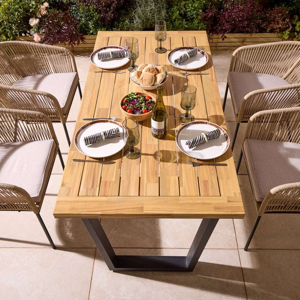 Oslo 4 Seat Dining Set - Garden Shop Online