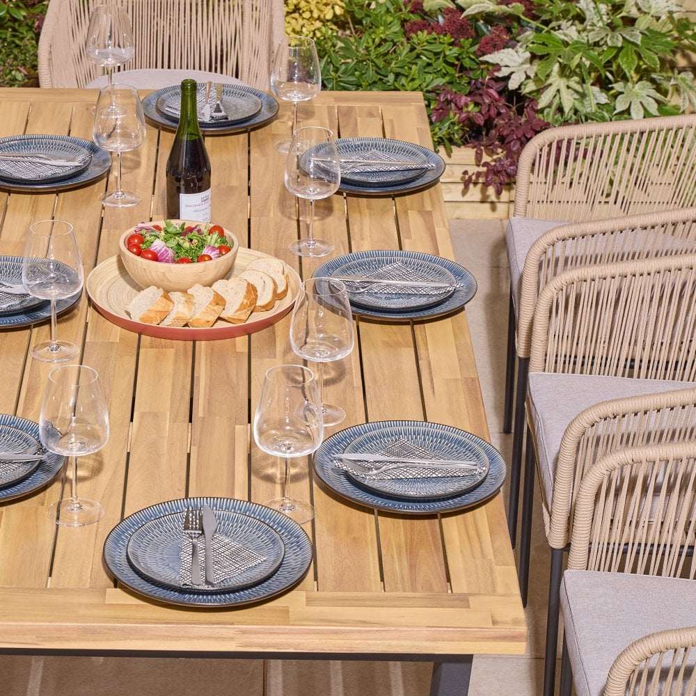 Oslo 8 Seat Dining Set - Garden Shop Online
