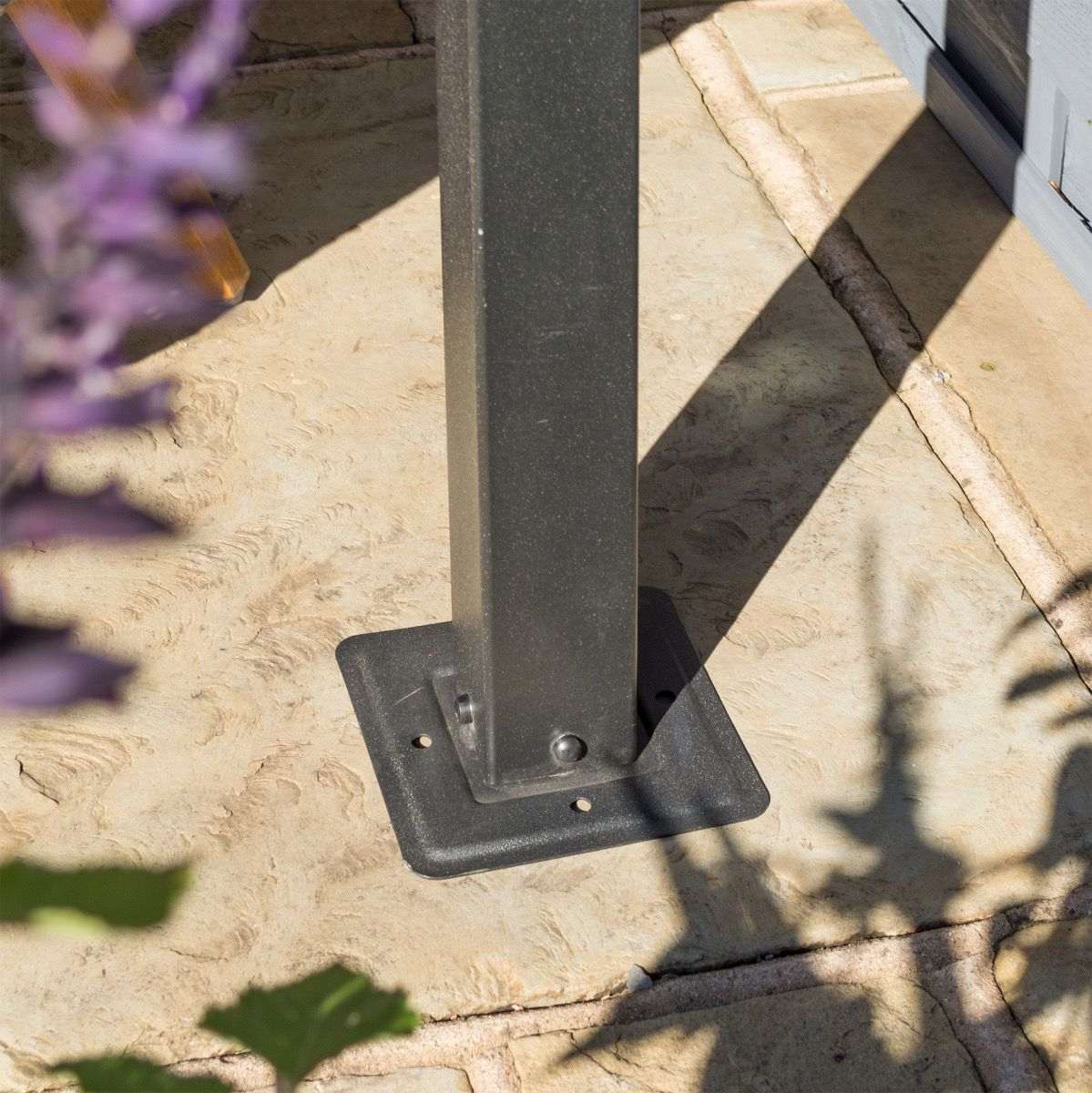 Rowlinson Venetian Canopy 4x3 Grey - Garden Shop Online